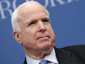 The US senator and former presidential candidate slammed Russia for its role in the Syrian conflict. (AFP/File)
