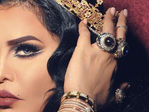 Is Ahlam trying to be Cindy Crawford?! (Facebook)