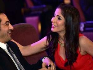 أحمد حلمي ومنى زكي