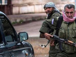 خلال المعارك قتل العديد من عناصر داعش وقوات البشمركة كذلك