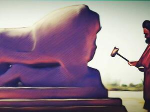 صورة نشرها نشطاء تعبيرا عن رفضهم لتغيير اسم محافظة بابل- فيسبوك