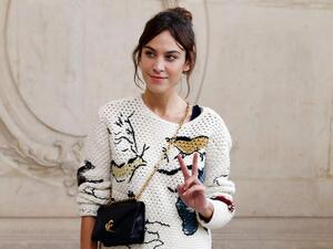 Alexa Chung. (AFP/File)