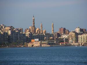 The coastal town of Alexandria has faced many infrastructure issues in recent months. (AFP/File)
