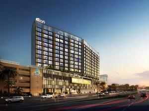 The hotel will feature cinema-themed suites inspired by blockbuster movies, Bollywood and more, in addition to an outdoor cinema developed in collaboration with Majid Al Futtaim Cinemas, owner of the VOX Cinemas brand in the Middle East. (Majid Al Futtaim)