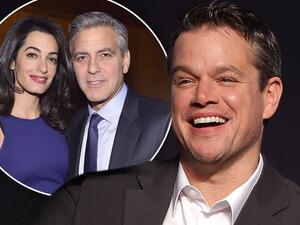 George and Amal are expecting twins in June. (Radar Online)