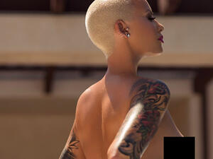 It’s only a matter of time before the photo is taken down (Source: amberrose / Instagram ) 