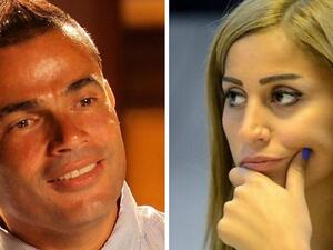 دينا الشربيني وعمرو دياب