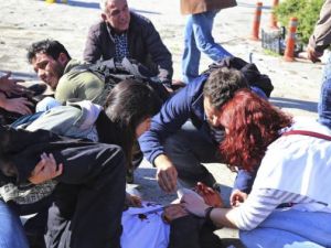 صور اولية التقطها نشطاء ونشرت على الانترنت