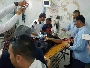 حاول بعض المستوطنين أداء طقوس دينية، إلا أن المصلين وطلبة حلقات العلم تصدوا لهم بهتافات التكبير الاحتجاجية