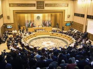 جلسة منعقدة للجامعة العربية في القاهرة يوم الاثنين
