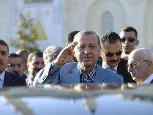  الرئيس التركي رجب طيب أردوغان