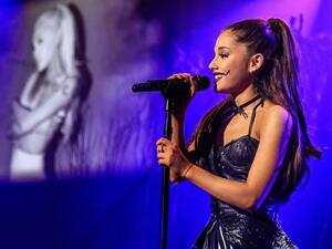 Singer Ariana Grande performs at iHeartRadio Theater in Burbank, California. (AFP/ File)