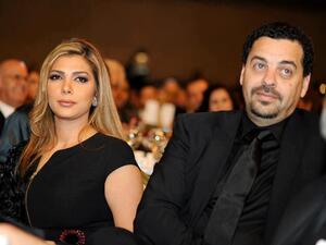 الفنانة أصالة نصري وزوجها