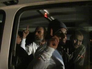 جانب من المعتقلين الذين خرجوا من سجون النظام 