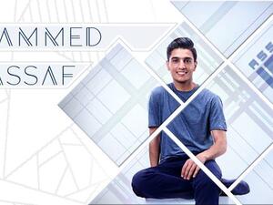Mohammed Assaf headed to Gaza to meet the baby named after him. (Facebook)