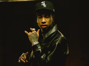  Tyga was manhandled out of Floyd Mayweather's 42nd birthday  (Source: tyga / Instagram ) 