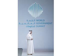 Saeed Mohammed Al Tayer, Managing Director and CEO of DEWA, speaking at World Government Summit in Dubai.