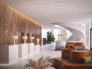 The hotel will offer 1,800 square metres of meeting space, divided into 20 different rooms. 