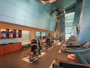 Hamad International Airport won the second place worldwide based on its unique fitness center and art pieces. 