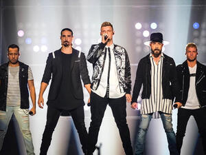 The group confirmed the show had been cancelled due to damage caused by the storm (Source: backstreetboys / Instagram )