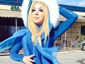 This drag queen keeps dragging himself through the mud! (File photo)