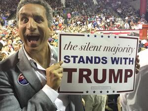 Egyptian satirist Bassem Youssef says Trump winning in the US Presidential elections would be a wake-up call for America. (Facebook)