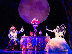 A scene from Beauty and the Beast the musical. (Broadway Entertainment Group)