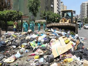 Beirut is still grappling with a waste crisis that is threatening the health of its residents. (AFP/File)