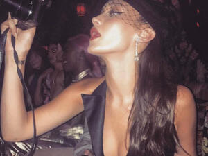 Bella Hadid lived up to her beauty icon status with a glamorous slick of make-up (Source: bellahadid / Instagram)