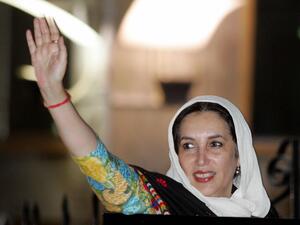 Benazir Bhutto, who served as Prime Minister of Pakistan from 1988-1990 and again from 1993-1996, was the first woman elected head of state of a majority Muslim nation.  (AFP/Aamir Qureshi)