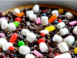 بيتزا بالشيكولاتة