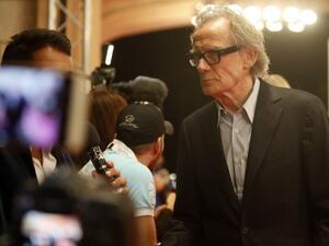 British actor Bill Nighy on the red carpet on the opening night of the Dubai International Film Festival on December 7. (Ravindranath K/The National)