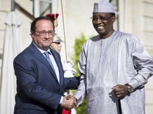 بوكو حرام كانت محور لقاء بين الرئيسين الفرنسي والتشادي في باريس
