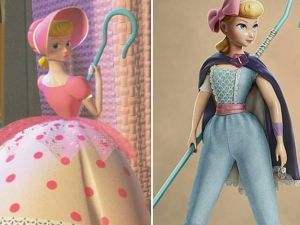 In the first two Toy Story movies Bo Peep wore an old-fashioned gown and bonnet (Source: toystory_disney_pixar / Instagram ) 