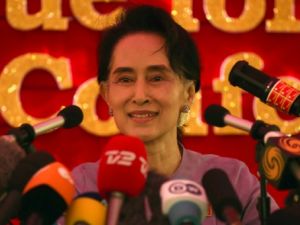 المعارضة البورمية اونغ سان سو تشي
