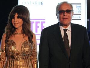 Mahmoud with his beloved wife Poussy. (Sonara)