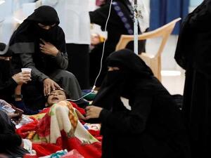 ارتفاع وفيات الكوليرا في اليمن إلى 532
