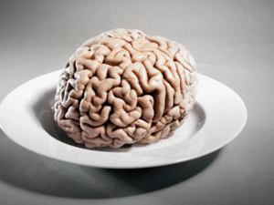 A severed head in the fridge gives a whole new meaning to "brain food." (Shutterstock)