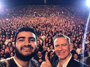 Bryan brought the house down on Saturday. (Social media)