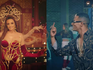 محمد رمضان وبشرى