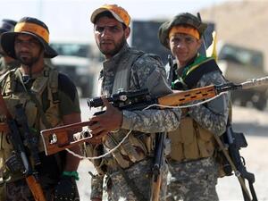  Iraqi Kata’ib Hezbollah militants (AFP/File Photo)