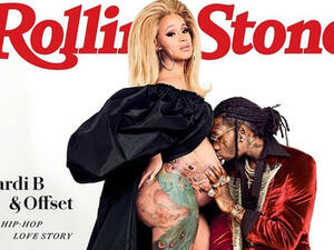 Cardi B and Offset got married in their pants. (source: Iamcardib / Instagram) 