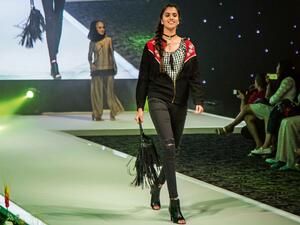 Arab Idol Mohammed Assaf was there for support. (Khaleej Times)