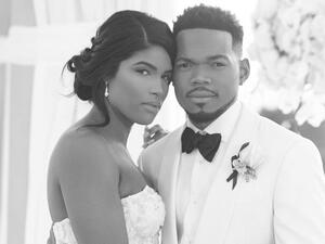 guests included Dom Rogers and  Sascha Smith. (Source: chancetherapper/ Instagram)
