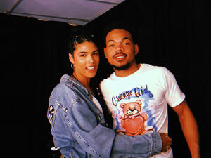 Chance the Rapper is engaged to Kirsten Corley. (Source: Chancetherapper/ Instagram )
 