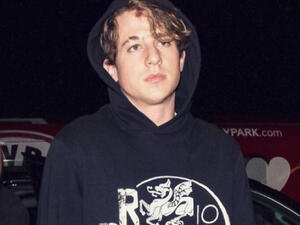 Charlie took to his social networking sites he was so "happy" he got to know Mac Miller (Source: charlieputh - Instagram)