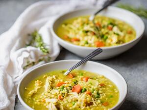 وصفات للخريف: حساء الدجاج بالكسكسي