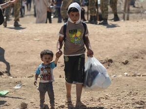 Ongoing, recurring conflict across the Middle East is hindering children's access to education. (AFP/Bulent Kilic)