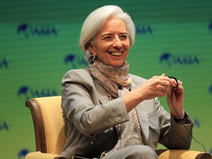 Christine Lagarde was recently elected to a second five-year term as IMF Managing Director, with no rival candidates.  (File photo)