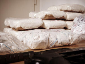 The drugs are believed to have been shipped over from South America on a commercial vessel before being transferred onto a smaller fishing boat and brought ashore in Morocco. (Shutterstock)